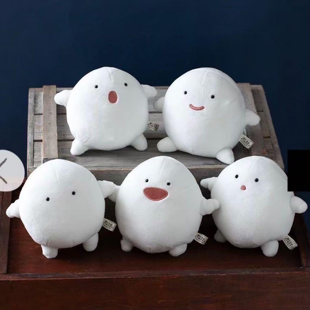 新品 超美品 ジブリ 君たちはどう生きるか ぬいぐるみ ワラワラ コンプ 5点