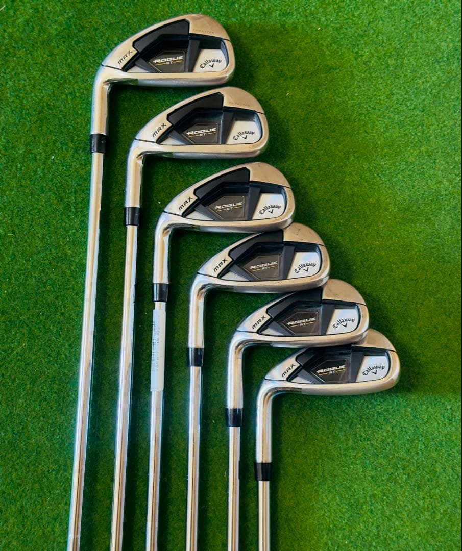 キャロウェイ　ローグST MAX アイアン　レフティ　6本セット