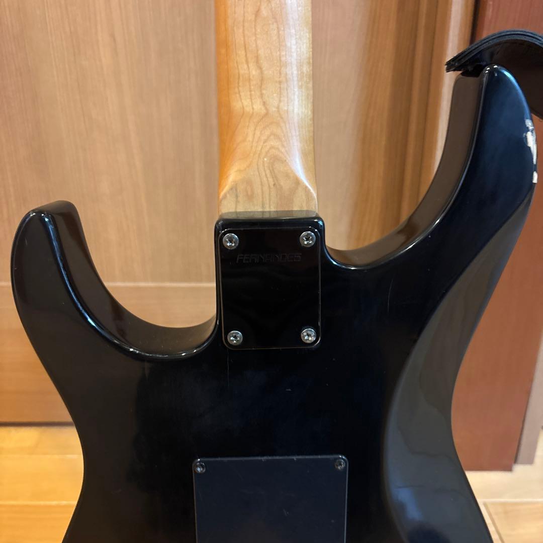 FERNANDES FSR-50 ブラックパーツ仕様 アーム・ストラップ　新品弦