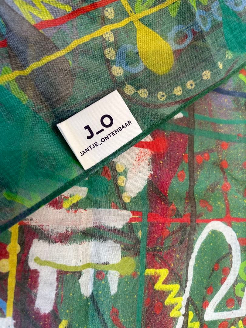 美品‼️JANTJE_ONTEMBAAR★スカーフ★ヤンチェJ_Oくん