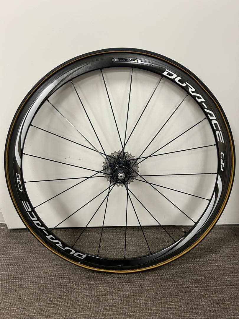 DURA-ACE WH-9000-C35-TUホイールバック付き