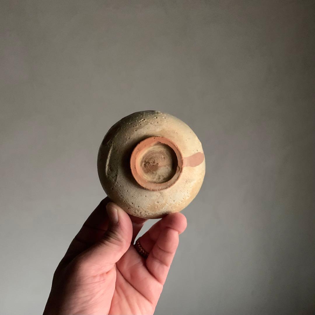 高麗青磁 白象嵌 盃 三島盃 14世紀頃 酒器 ぐい呑み 古美術 古道具