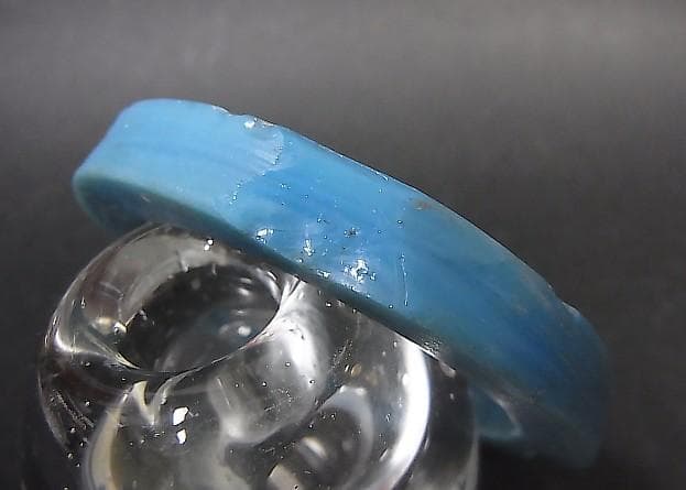 ★R1005★古代　青　ガラス　ブレスレット　ローマングラス　腕輪