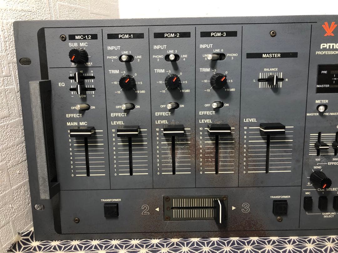 VESTAX ベスタクス　PMC15SL PMC-15SL フェーダーメンテ