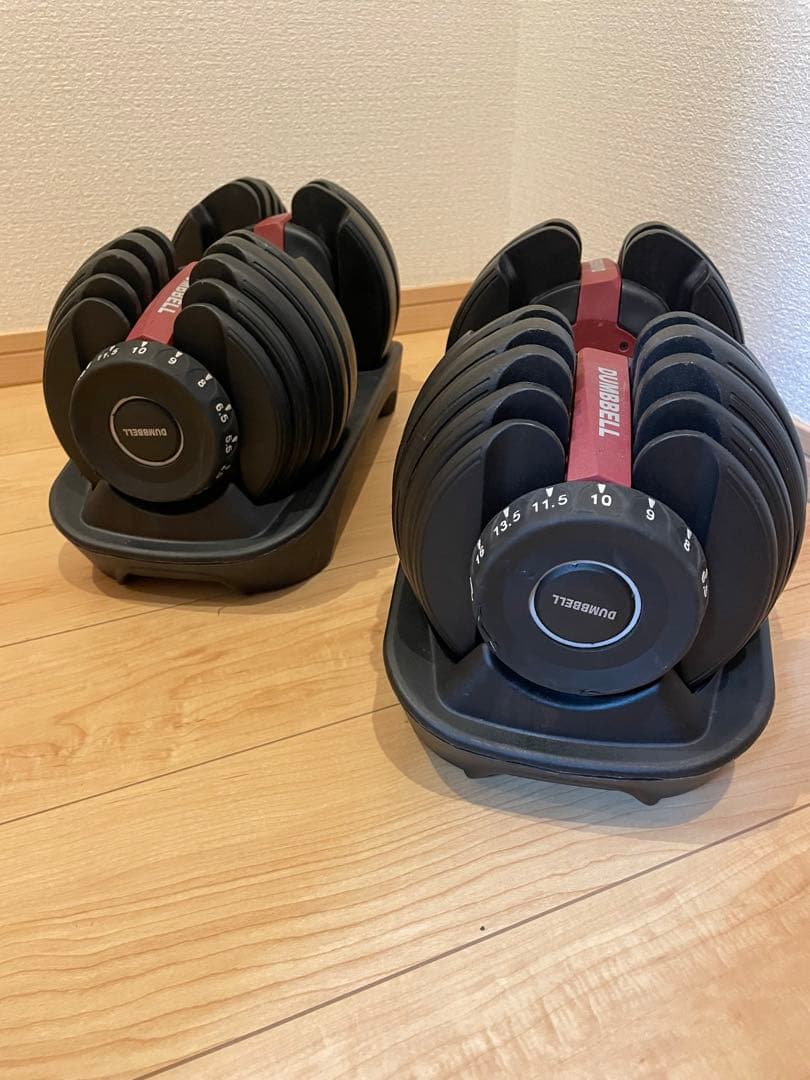 本日限定お値引き！DAMBBELL可変式ダンベル片方24KG×2セット