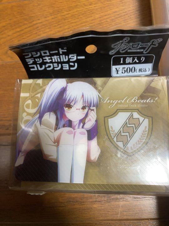 天使プレイマット2種　Angel Beats　デッキホルダー