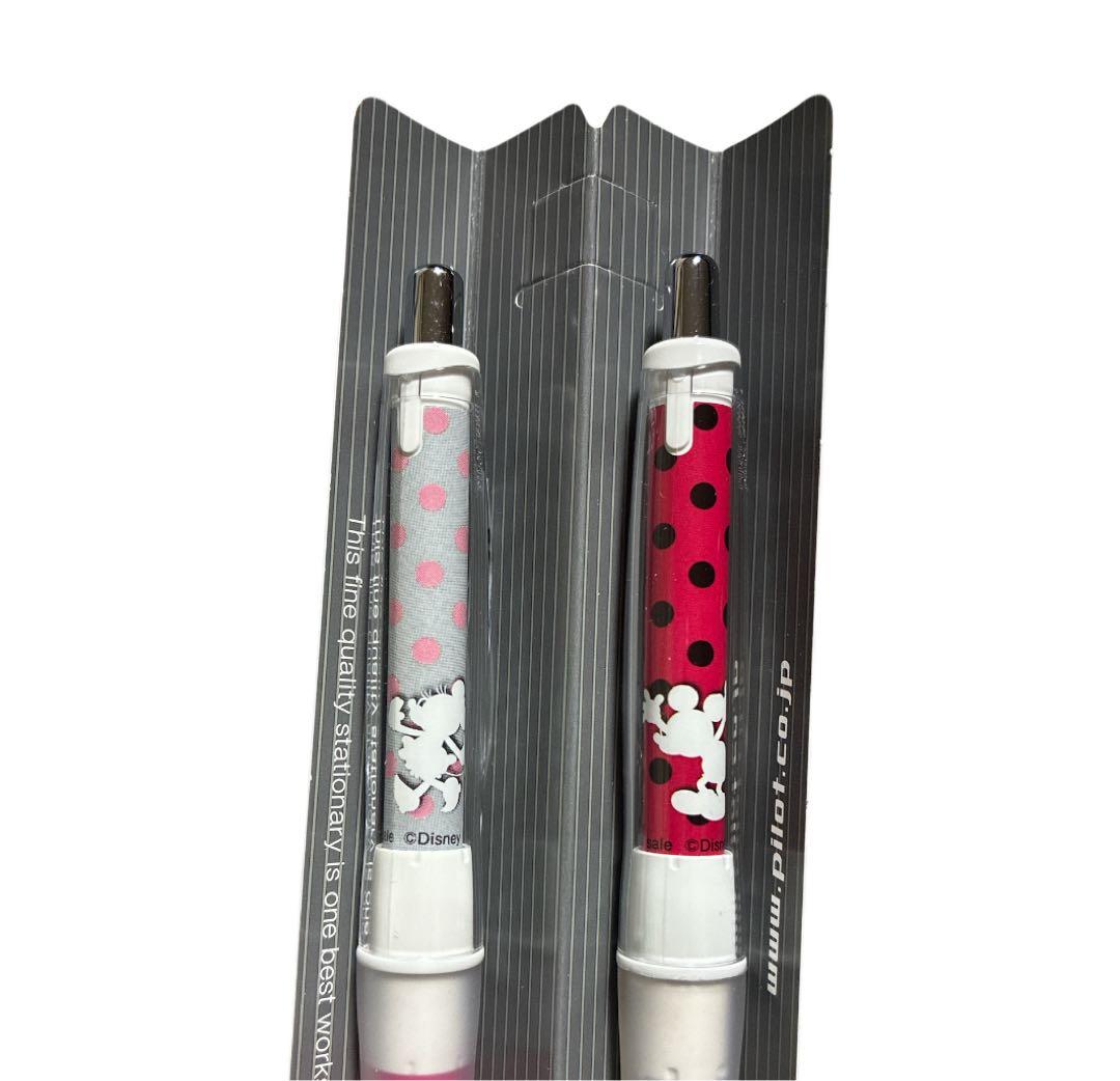 未使用 ドクターグリップ ミッキー&ミニー ディズニー 2本セット 文房具