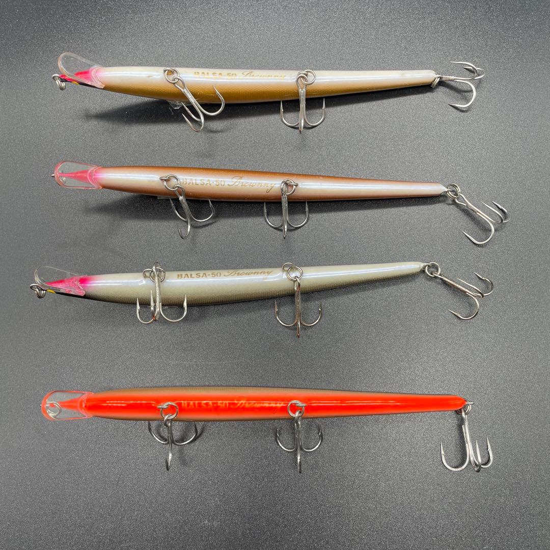 ザウルス バルサ50ブラウニー 13cm 4本セット