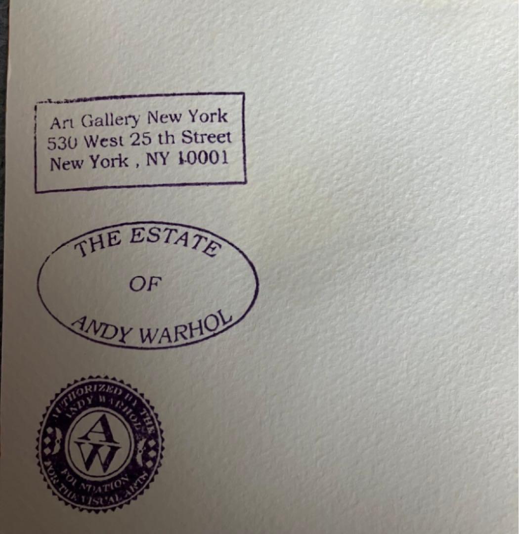 アンディウォーホル　5  水彩画　ブランドオマージュ
