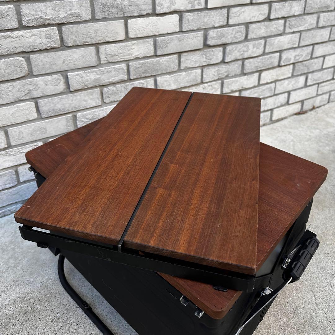 シェルコン50 ウォールナット天板2種類 レッグ付き