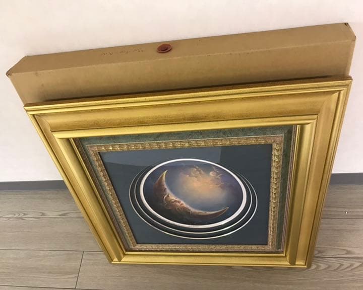 リトグラフ　ジル.ブルーベル【画集付き】