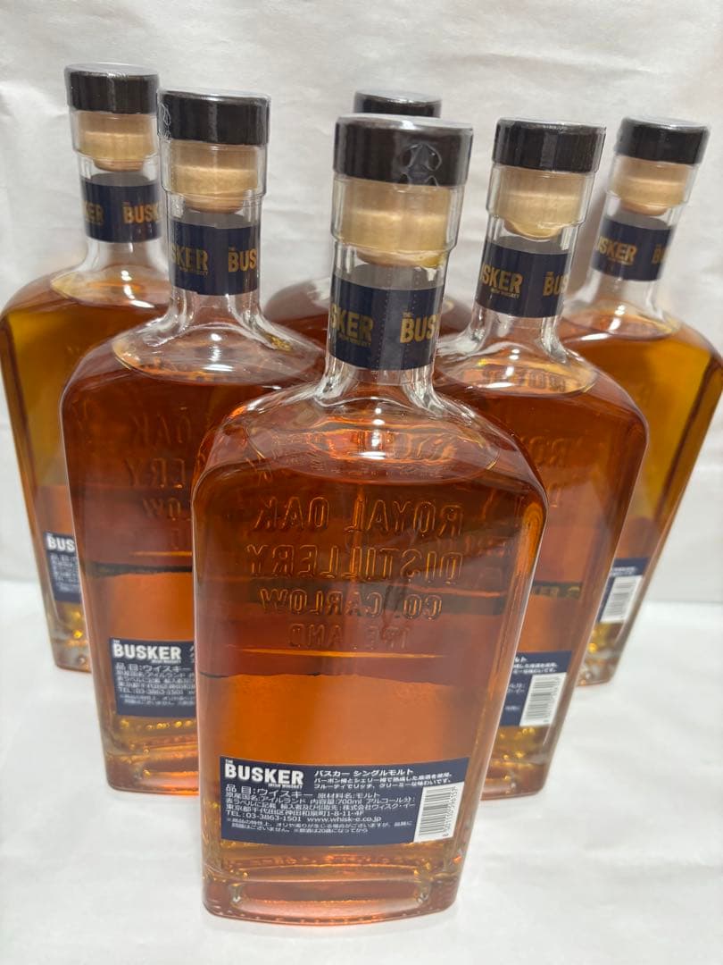 バスカー シングルモルト アイリッシュウイスキー 700㎖　6本