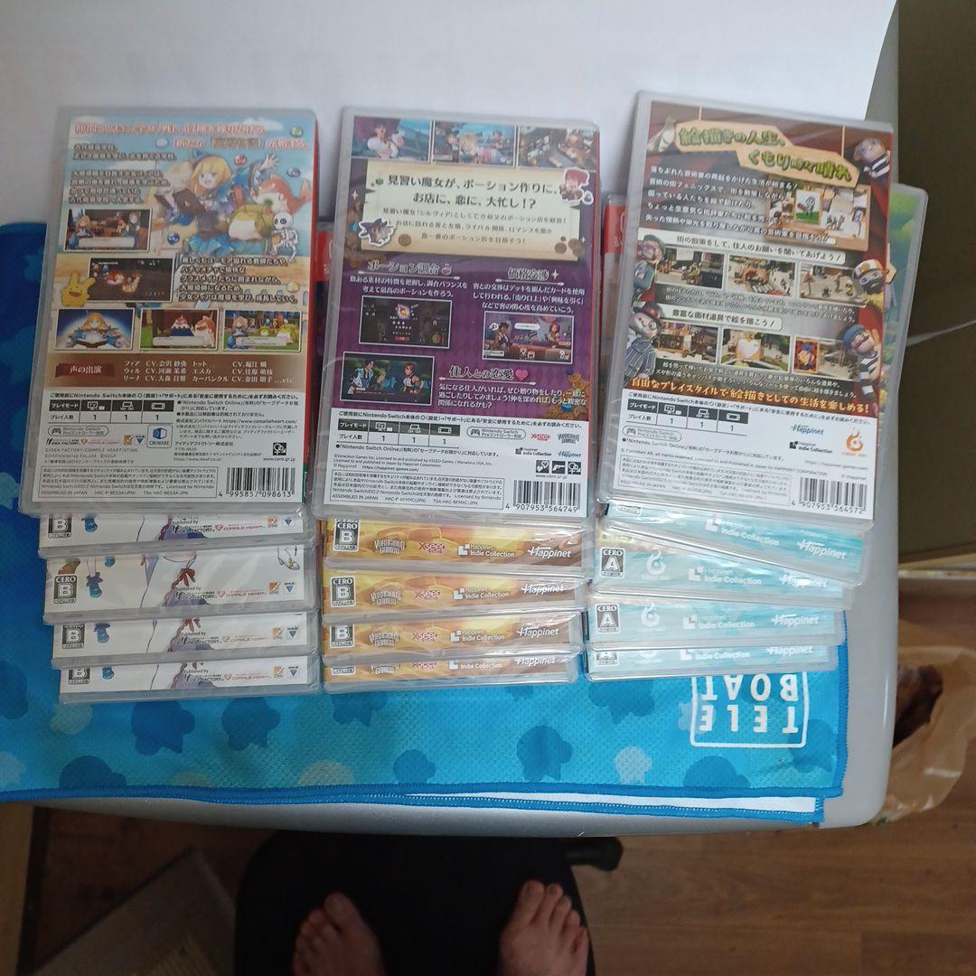 任天堂スイッチ ソフト 閉店 在庫処分 15 枚 新品未使用 未開封