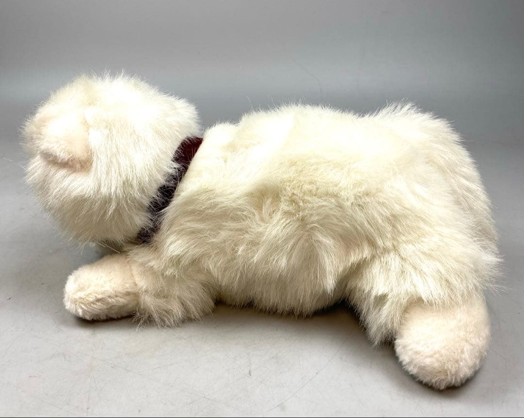 激レア！80s ビンテージ 日本製 吉徳 昭和レトロ 白猫 ぬいぐるみ11