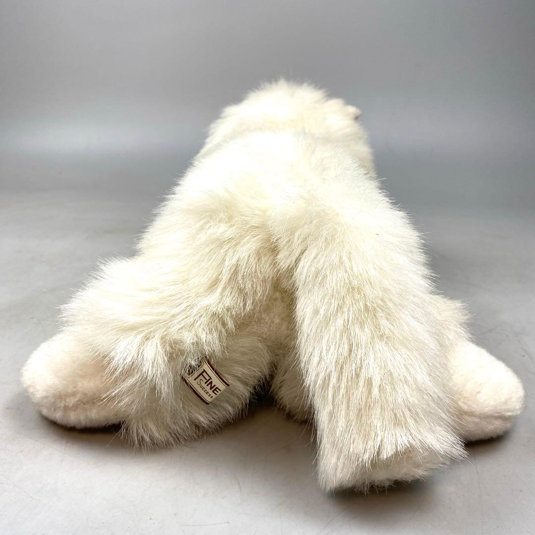 激レア！80s ビンテージ 日本製 吉徳 昭和レトロ 白猫 ぬいぐるみ11