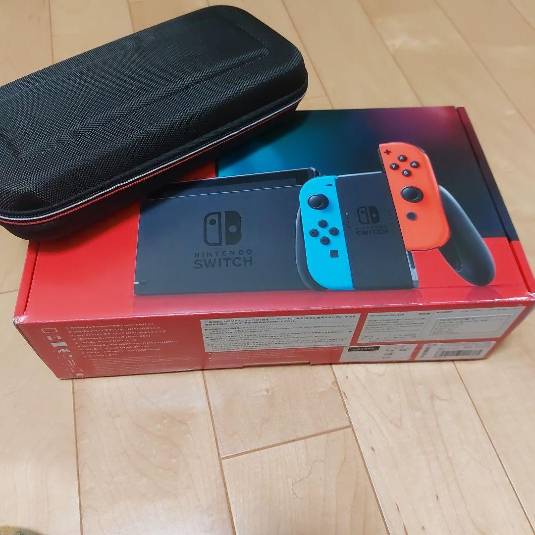 ニンテンドースイッチ 本体 純正コントローラー ドック 収納ケースなど