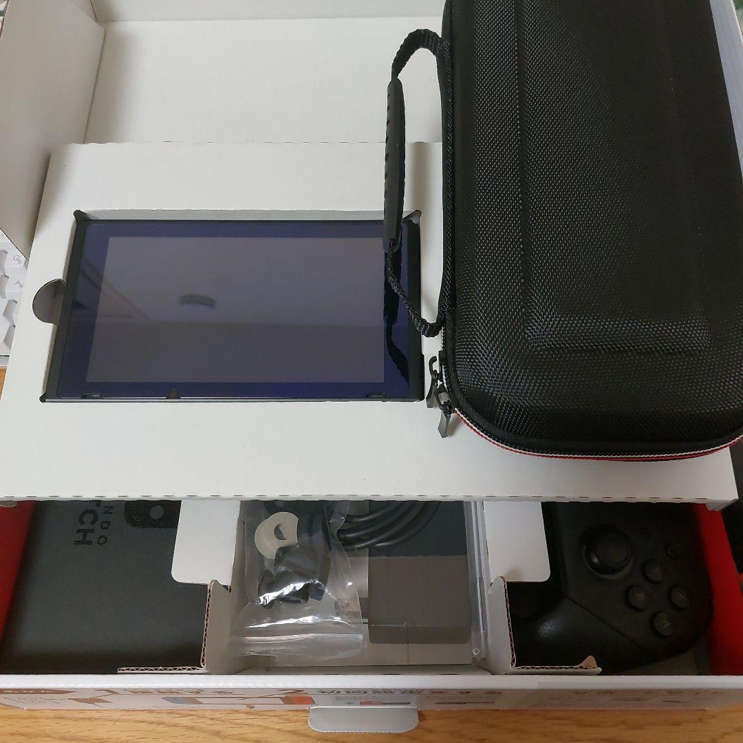 ニンテンドースイッチ 本体 純正コントローラー ドック 収納ケースなど
