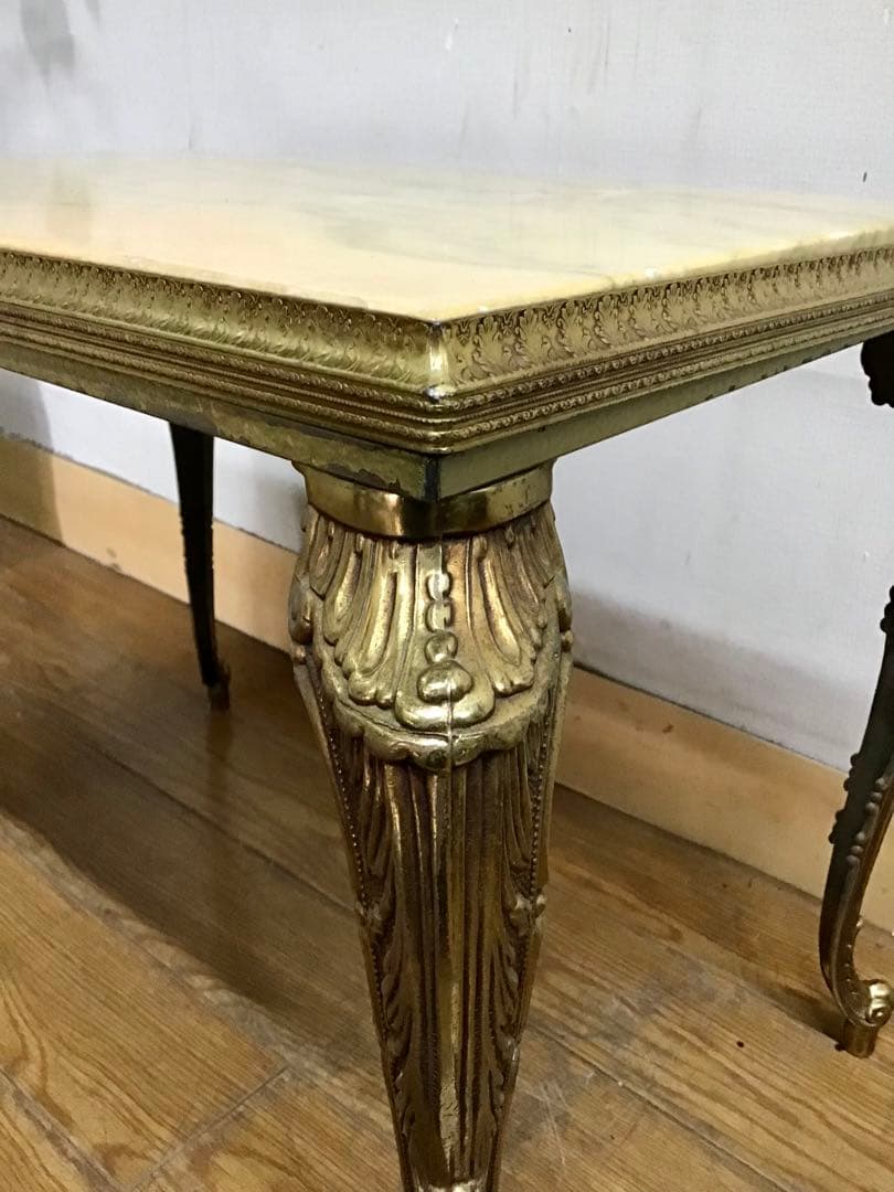 hata☆管367☆ロイズアンティークス☆マーブルトップ☆ネストテーブル