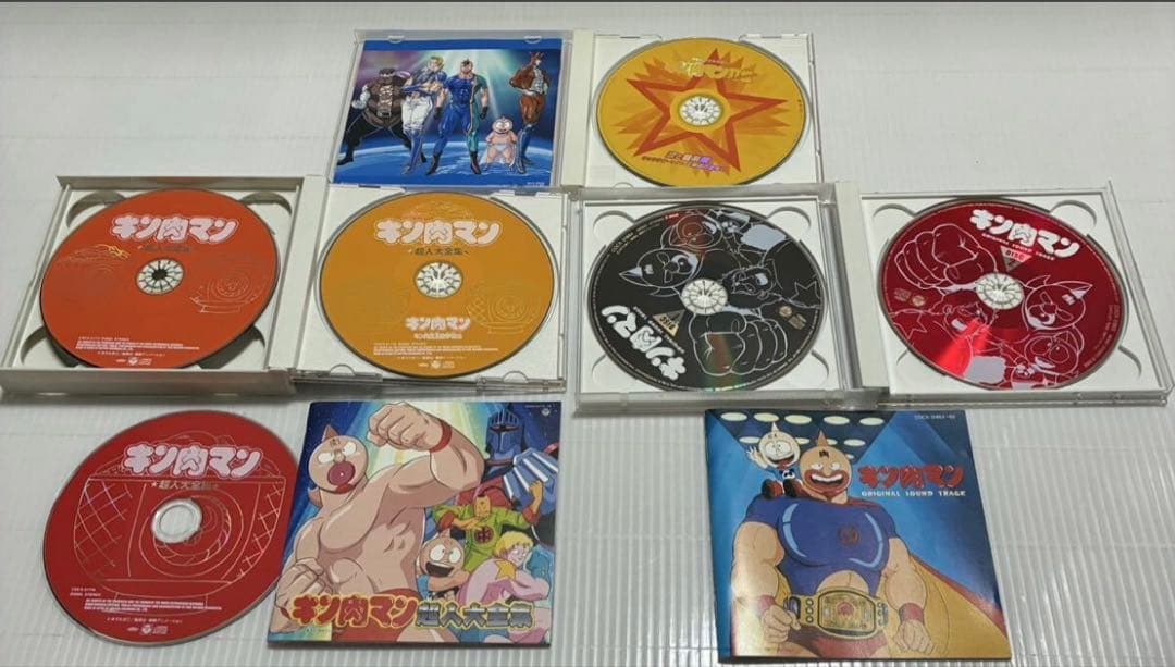 キン肉マン 超人大全集 オリジナル サウンドトラック 2世　歌と音楽集　まとめて