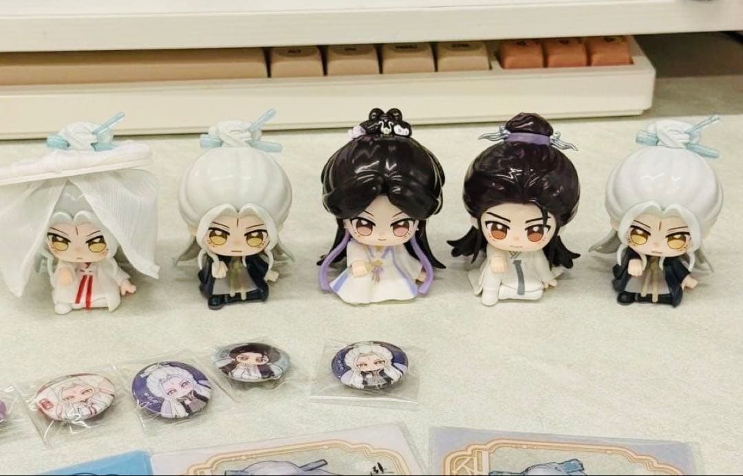 6個セット 成毅 miniフィギュア チョン・イー 赴山海 李沉舟 0120