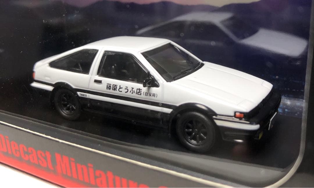 頭文字D 京商 1/64ミニカー 4台セット 新劇場版