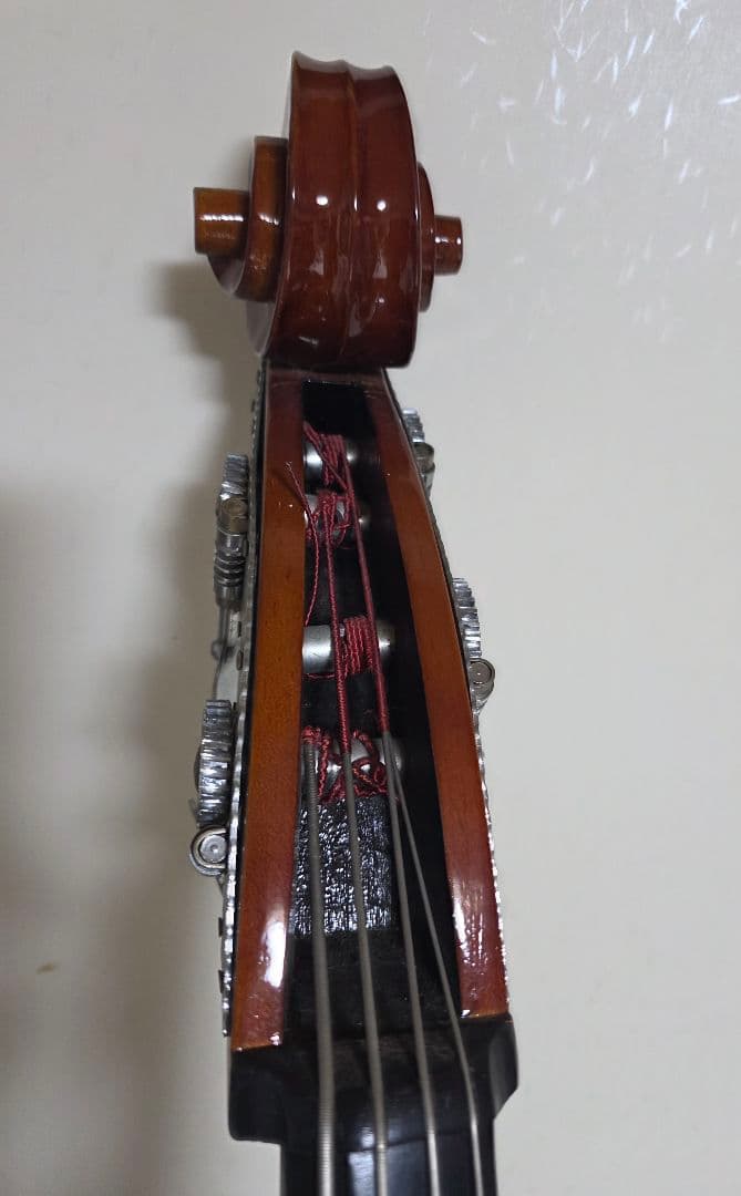 ウッドベース　コントラバス　オブジェ用　ジャンク品　ロカビリー