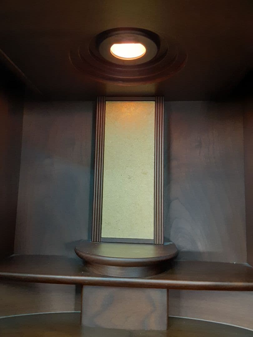 モダン仏壇　カシオペア 1200 ウォールナット [床置]