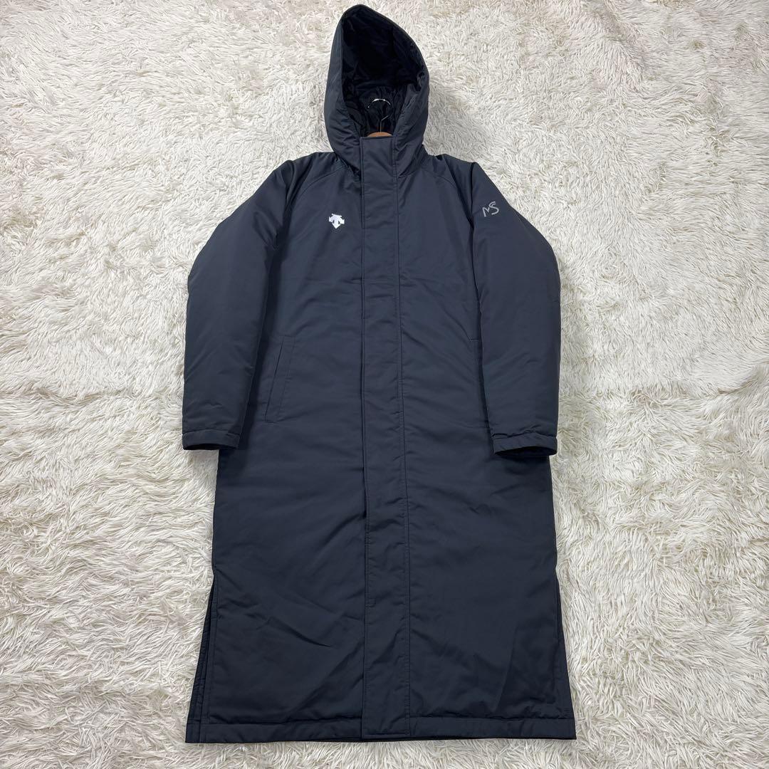 DESCENTE デサント2023年モデル 中綿 ベンチコート 黒 S