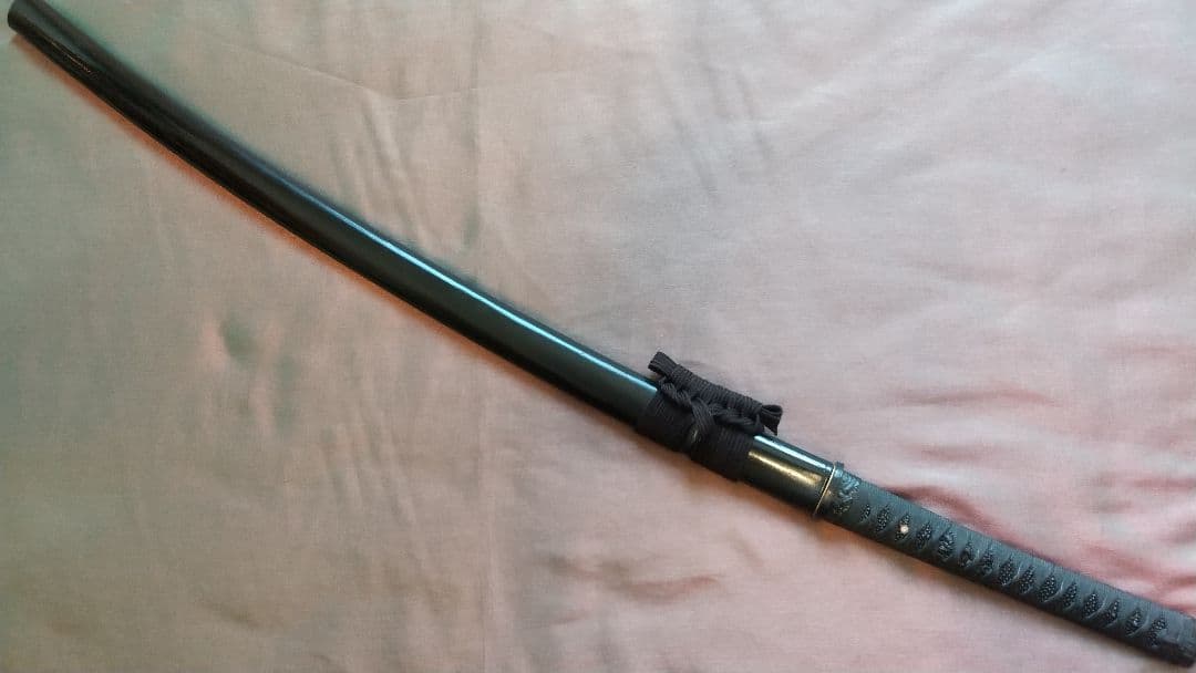 【樋入り互の目刃紋】模造刀 舞踊 模擬刀 拵え 喰出し鍔 刀剣 日本刀 刀