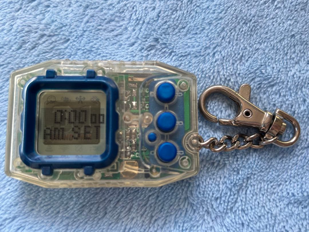 デジモン　ペンデュラム　クリア&ブルー