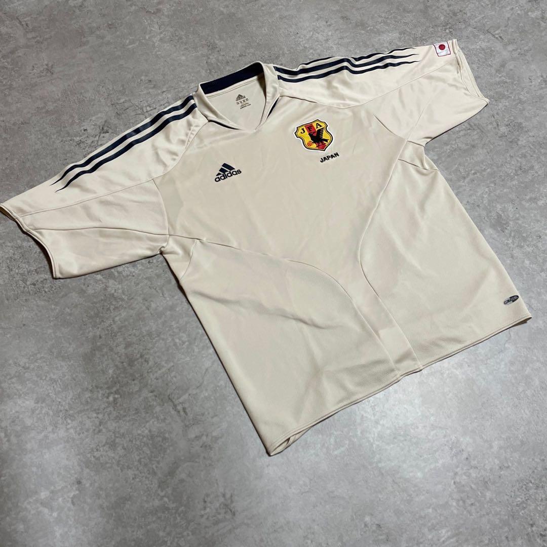 04-05 adidas 日本代表 away ユニフォーム ゲームシャツ