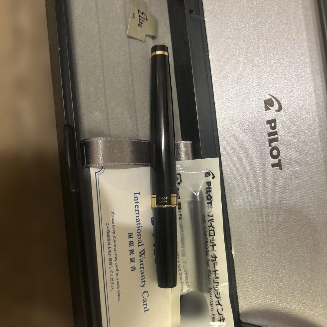 PILOT 万年筆 エリート95S BF ブラック ペン先F