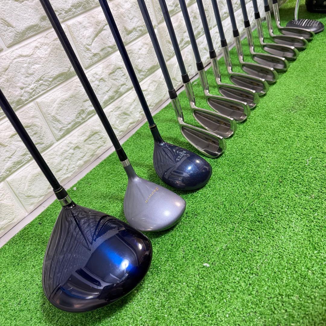 ゴルフセット　初心者応援　Mizuno ラウンド仕様　打感良好　すぐ使える　右打