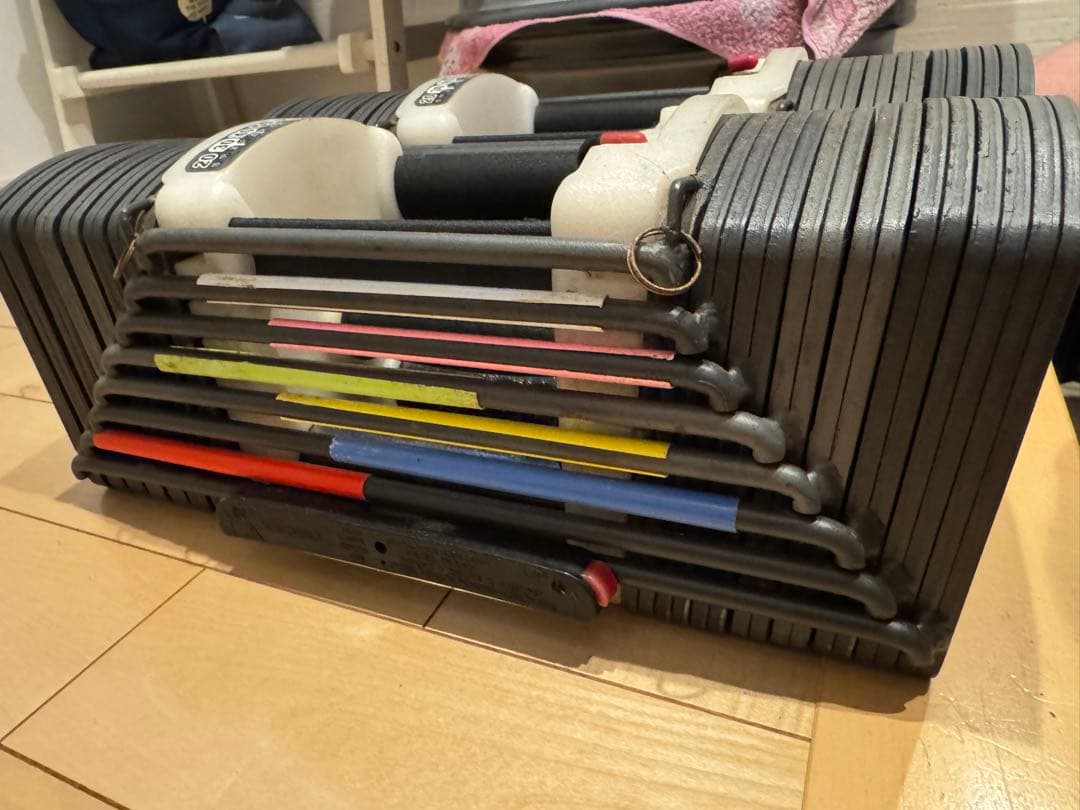 ②SPORT9.0 調節可変式ブロックダンベル 90ポンド(約40.8Kg)