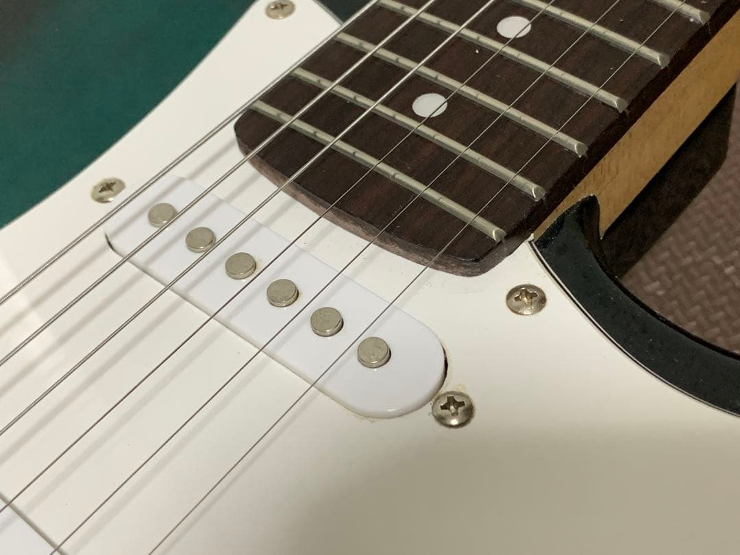 SELDER セルダー ストラトキャスター タイプ 緑系 エレキギター ST