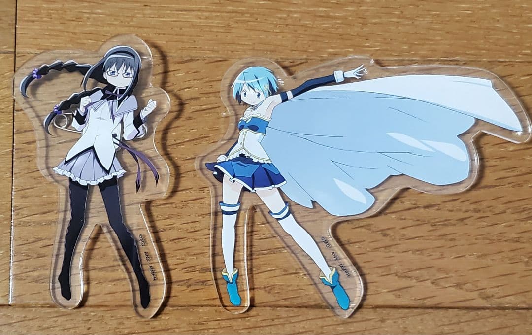 まどかマギカ 叛逆の物語 アクリルバッジ トートリュック付属品