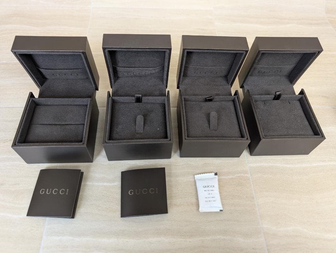 まとめ売り　GUCCI　グッチ　空箱　空き箱　ボックス　アクセサリー　ケース