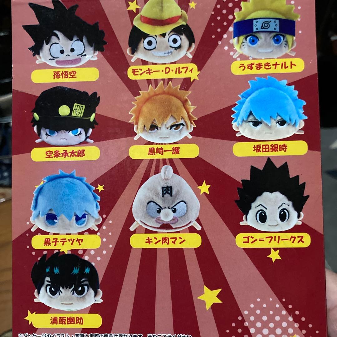 週刊少年ジャンプ50周年記念 ジャンプオールスターズぽてコロマスコット全10種