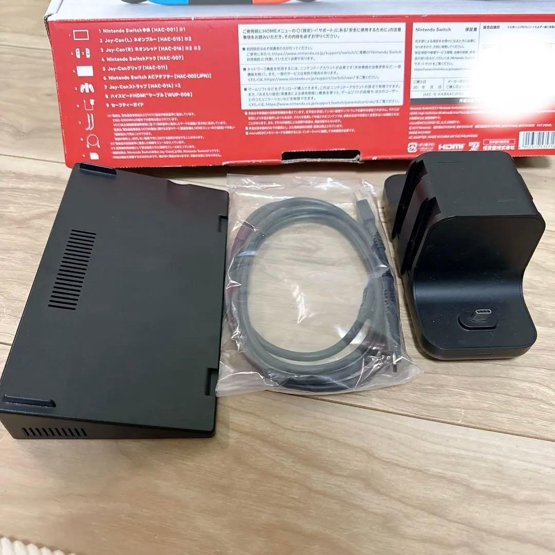 ✨️12点セット✨️Nintendo Switch ネオンブルー/ネオンレッド 本体