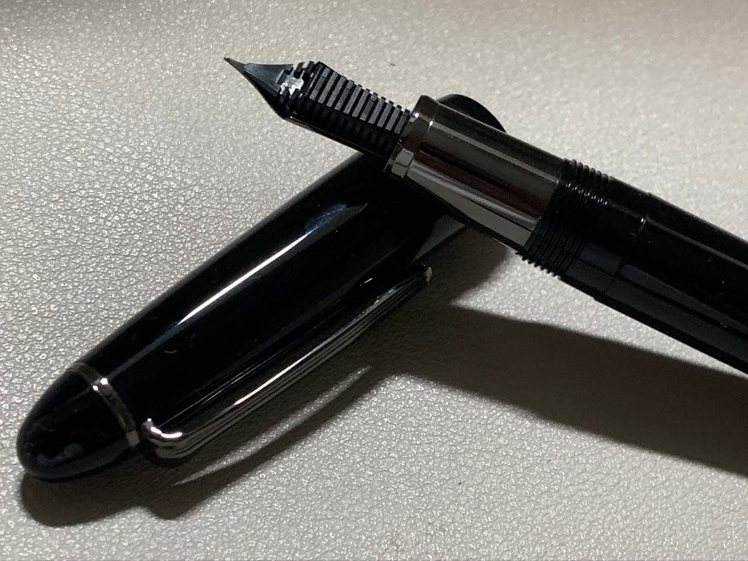 セーラー万年筆　プロフィット21 ブラックラスター　EF 極細　匿名送料込