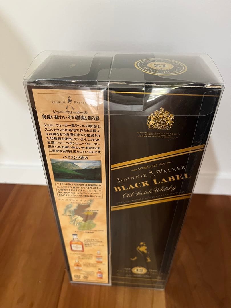 ウイスキー Johnnie Walker BLACK LABEL 750ml