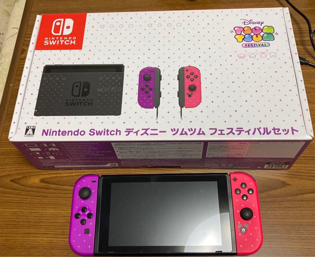 Nitendo Switch ディズニー　ツムツム　フェスティバルセット　本体