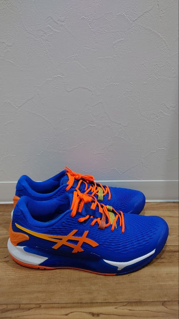 【新品同様】アシックス ゲルレゾリューション9 オールコート 26.5cm 2E