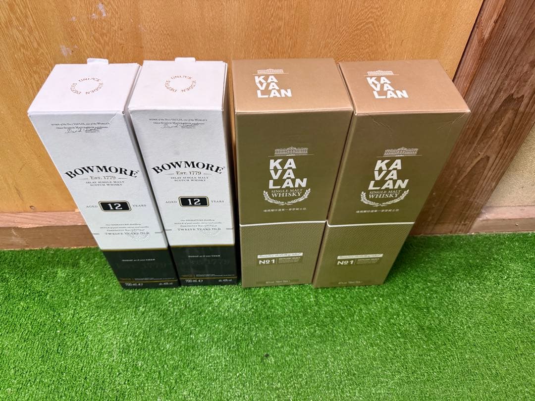 BOWMORE 12年 & KAVALAN NO.1 セット