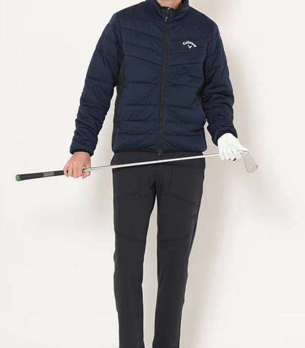 Callawayキャロウェイ◇スターストレッチ中綿ブルゾン・ロングパンツセット