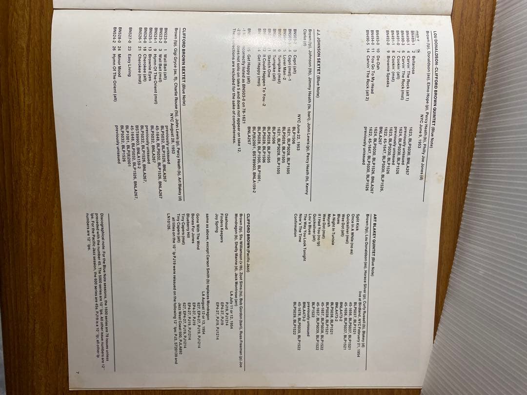 ジャズLP クリフォード・ブラウン コンプリート ブルーノート パシフィック