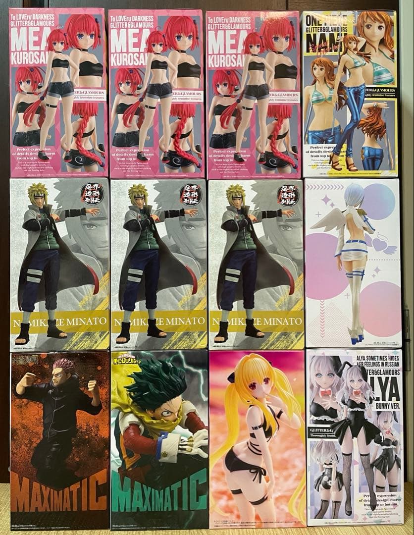 アニメフィギュアまとめ売り12個