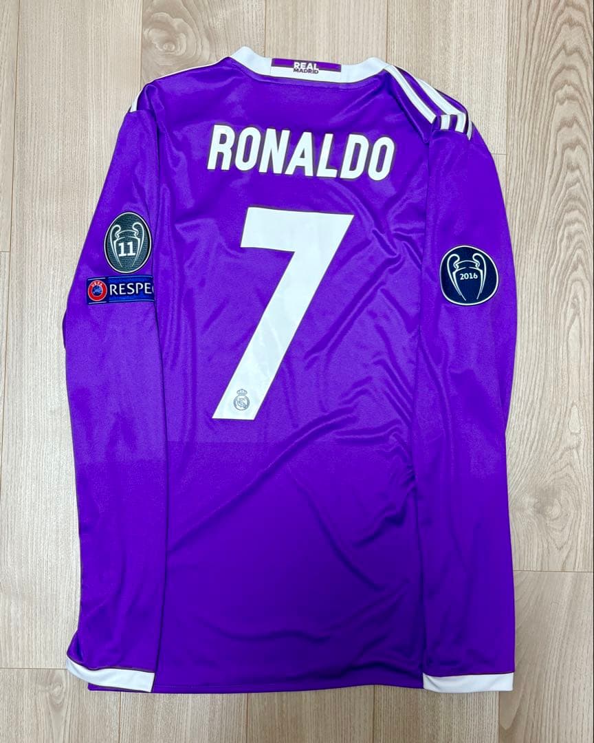 【正規品】レアルマドリード2016/17ロナウド アウェイ CL決勝