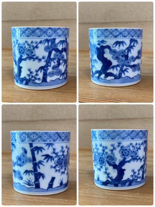 [茶道具] 西村徳泉　祥瑞写　輪　蓋置　(共箱) ○