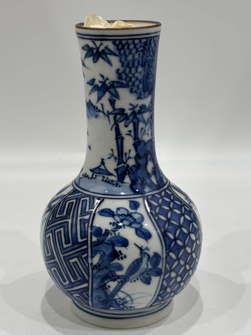 茶道具 祥瑞皆具 染付 白凰造 皆具 共箱